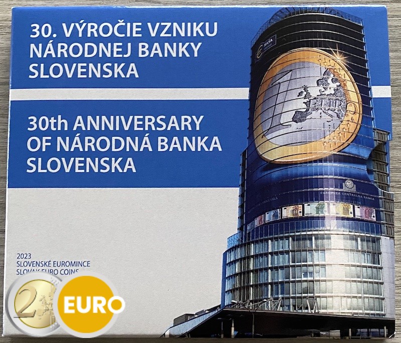 Serie de euro BU FDC Eslovaquia 2023 - Banco Nacional