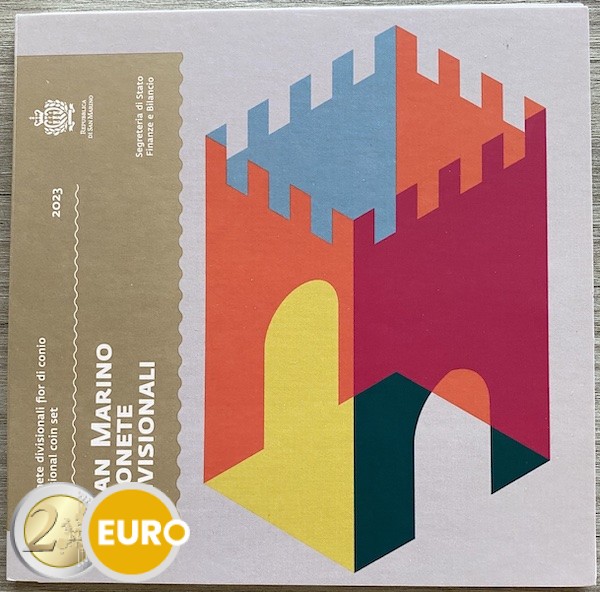 Serie de euro BU FDC San Marino 2023