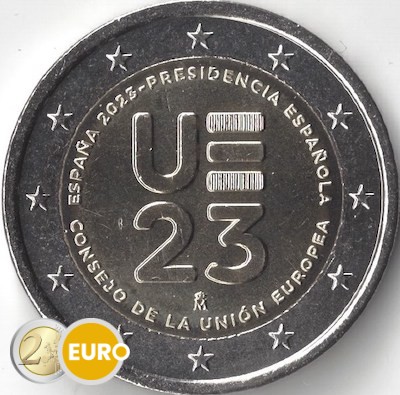 2 euros España 2023 - Presidencia de la UE UNC