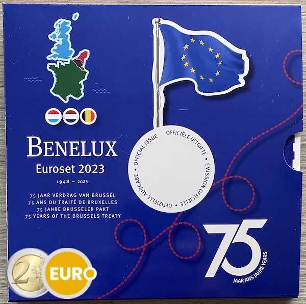 Serie de euro BU FDC Benelux 2023