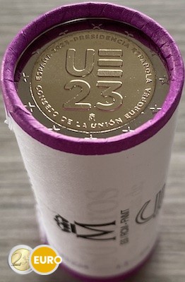Roll 2 euro Spain 2023 - EU presidency