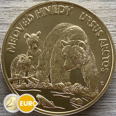 5 euros Eslovaquia 2023 - Oso marrón UNC