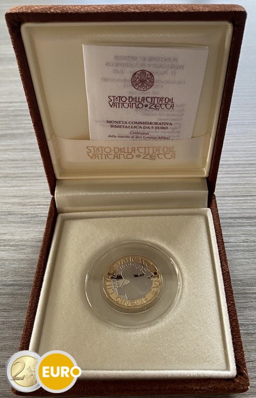 5 Euro Vatikan 2023 - Don Lorenzo Milani PP