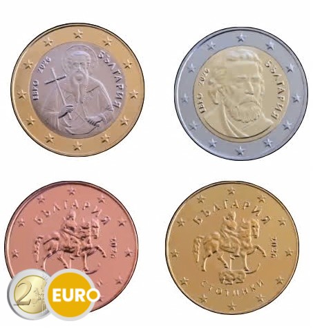 Serie de euro UNC Bulgaria 2026