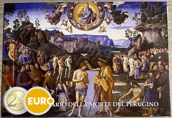 2 euros Vatican 2023 - Perugino BU FDC Lettre Numis