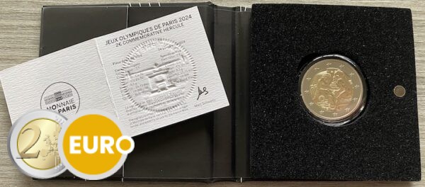 2 Euro Frankreich 2024 - Herkules und der Ringkampf - Notre Dame PP