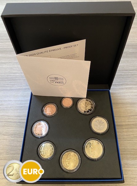 Série euro BE Proof France 2024