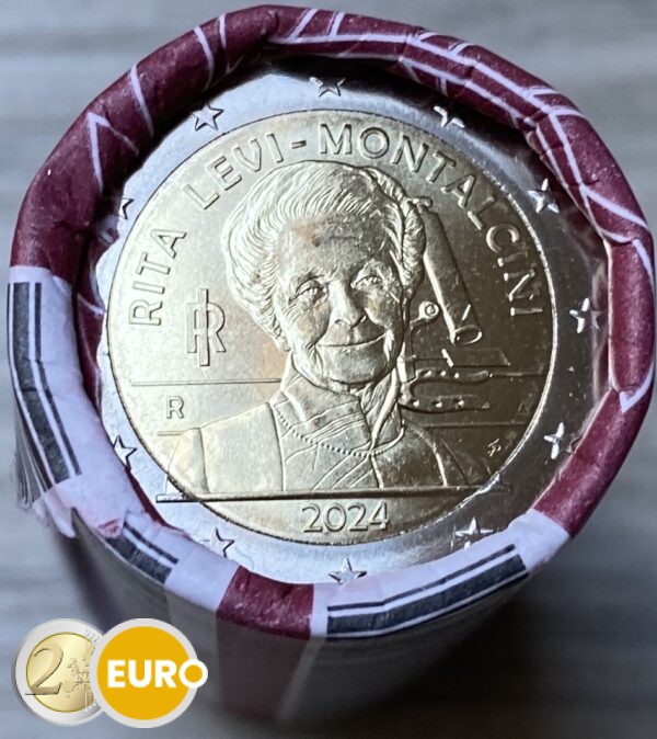 Rollo 2 euros Italia 2024 - Rita Levi-Montalcini