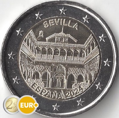 2 euros España 2024 - Catedral de Sevilla UNC