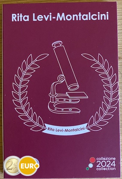2 euros Italie 2024 - Rita Levi-Montalcini BU FDC Coincard