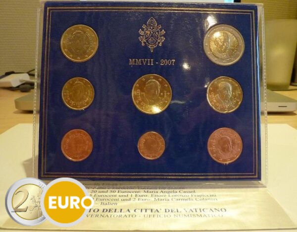 Euro set BU FDC Vaticaan 2007