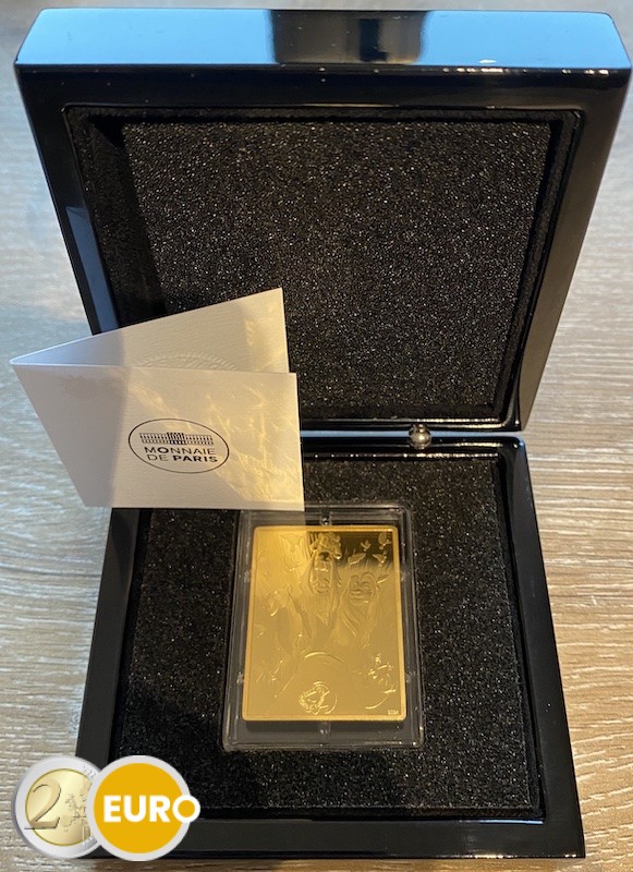 200 Euro Frankreich 2024 - 30 Jahre König der Löwen PP Gold rechteckig