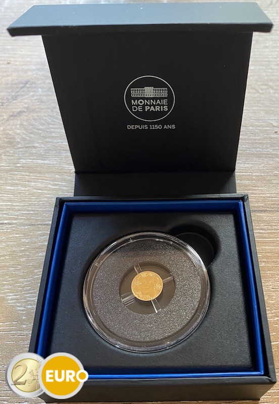 5 Euro Frankreich 2024 - 30 Jahre König der Löwen PP Gold