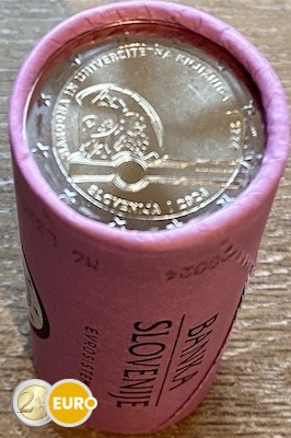 Roll 2 euro Slovenia 2024 - University Library