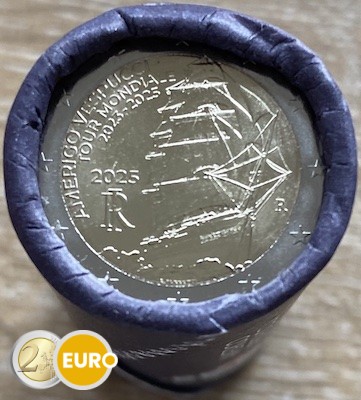 Rollo 2 euros Italia 2025 - Amerigo Vespucci