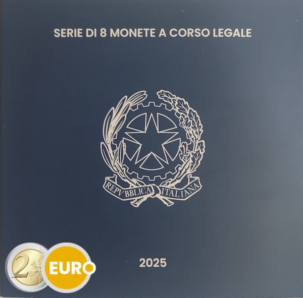 Serie de euro BU FDC Italia 2025