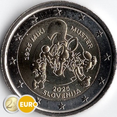 2 euros Eslovenia 2025 - Miki Muster UNC