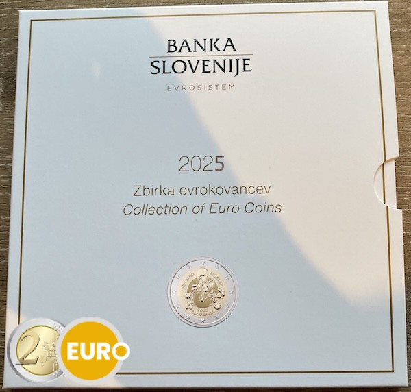 Serie de euro BE Proof Eslovenia 2025