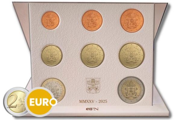 Serie de euro BU FDC Vaticano 2025