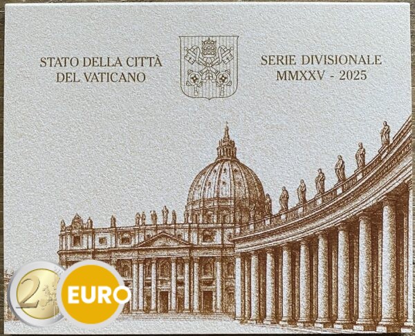Euro set BU FDC Vatican 2025