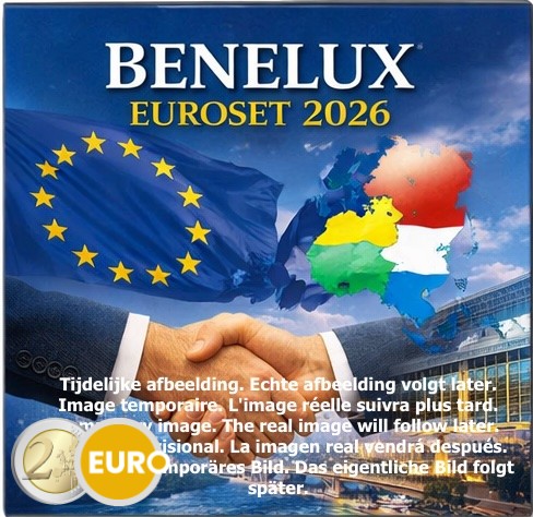 Serie de euro BU FDC Benelux 2026