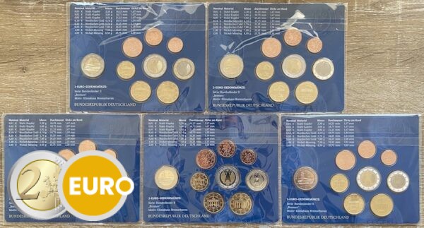 KMS Deutschland 2026 ADFGJ Stgl. + 2 Euro Bremen