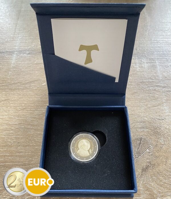 2 euros Italia 2026 - Francisco de Asís BE Proof