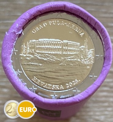 Rollo 2 euros Croacia 2025 - Anfiteatro de Pula