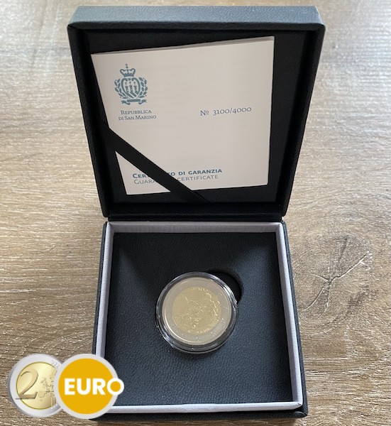 2 euros San Marino 2026 - Tiziano Tiziano Vecellio BE Proof Inverso
