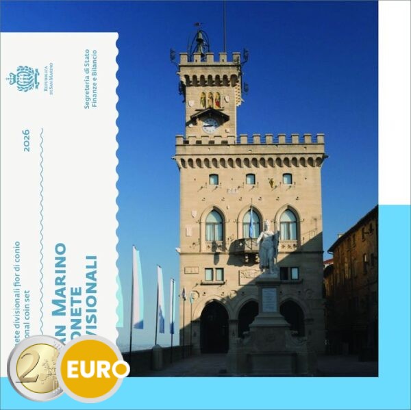 Serie de euro BU FDC San Marino 2026