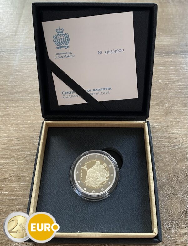 2 euros San Marino 2026 - Tiziano Tiziano Vecellio BE Proof