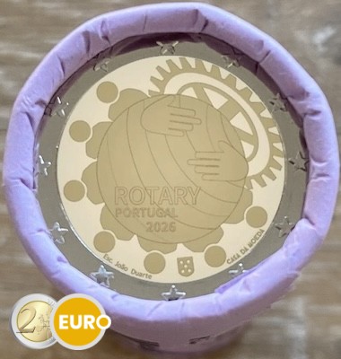 Rollo 2 euros Portugal 2026 - Rotary Club