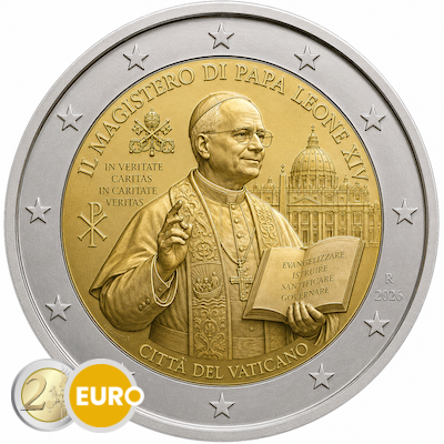 2 euros Vaticano 2026 - Magisterio BU FDC