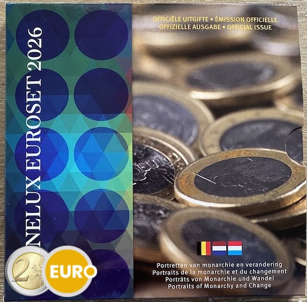 Serie de euro BU FDC Benelux 2026